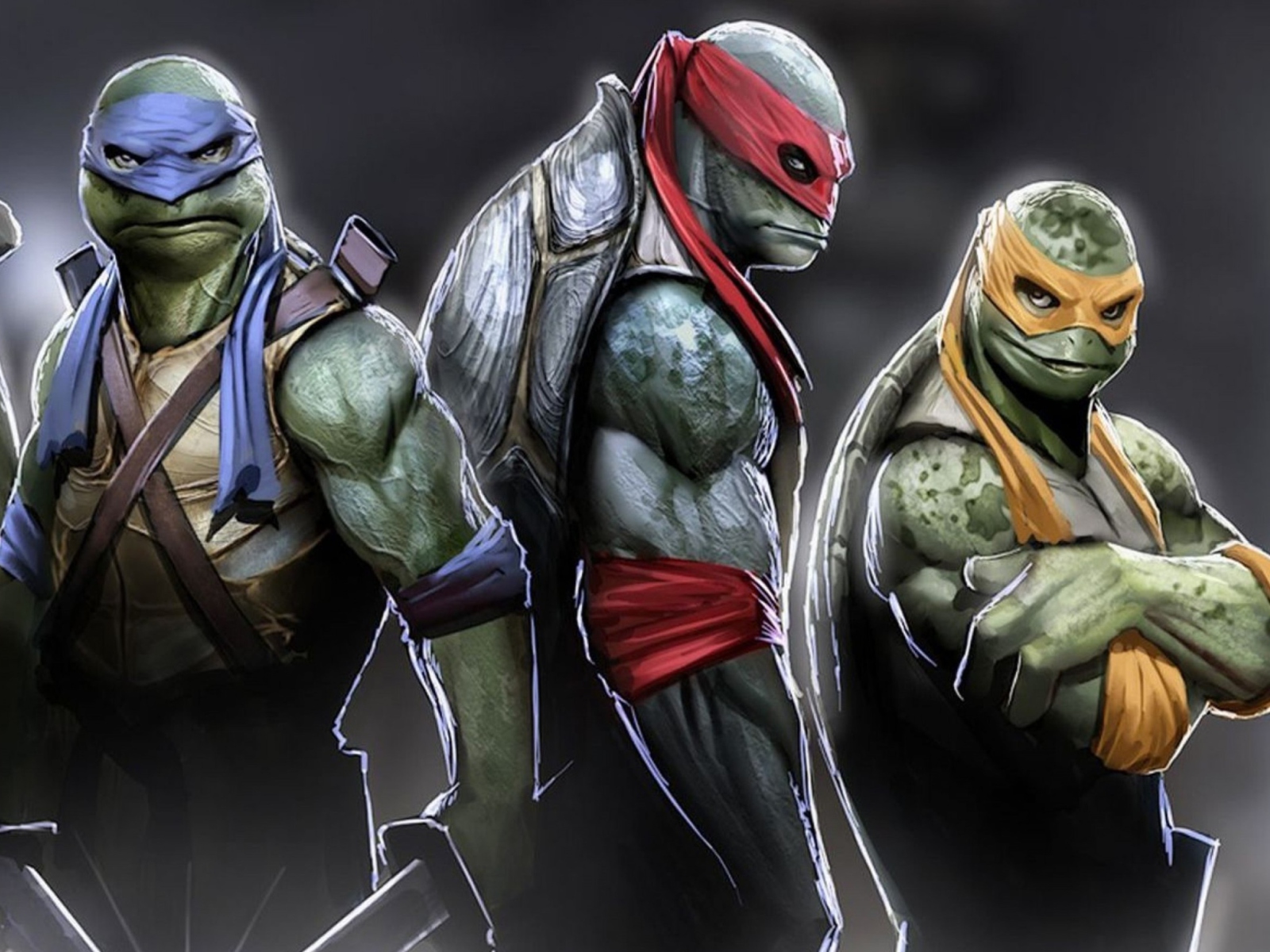 Screenshot №1 pro téma Ninja Turtles 2014 1600x1200