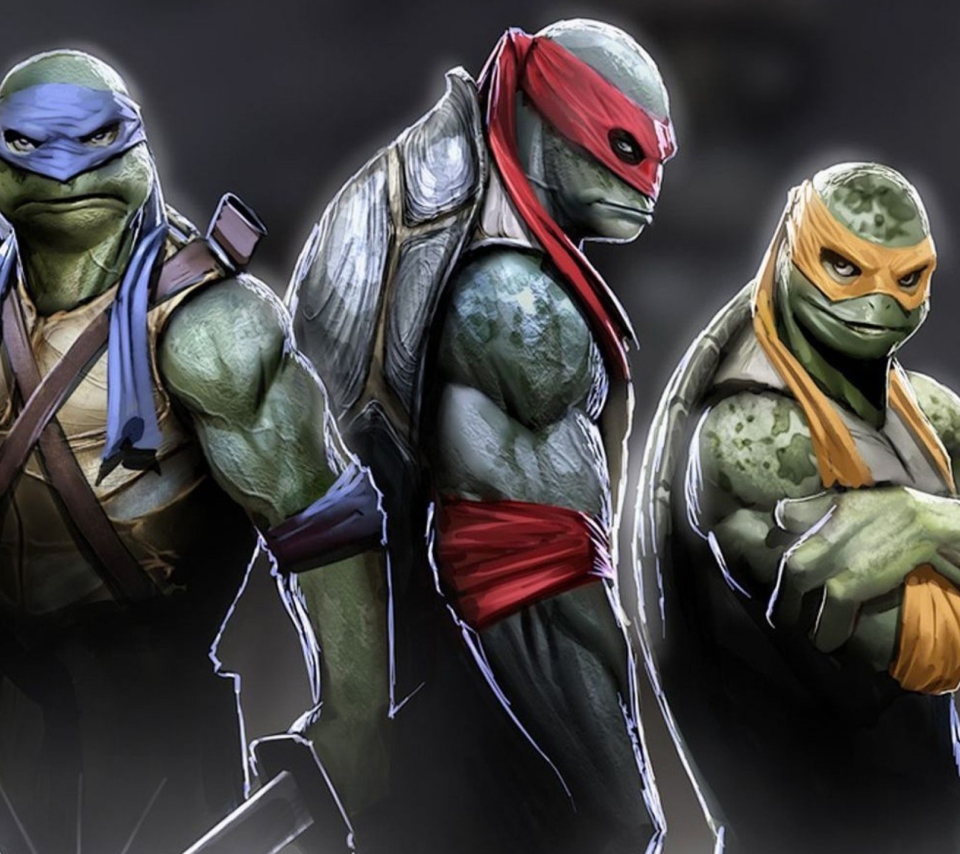 Das Ninja Turtles 2014 Wallpaper 960x854