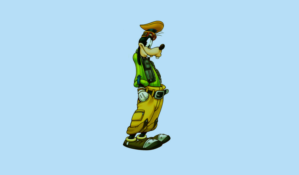 Fondo de pantalla Goof - Walt Disney Cartoon Character 1024x600