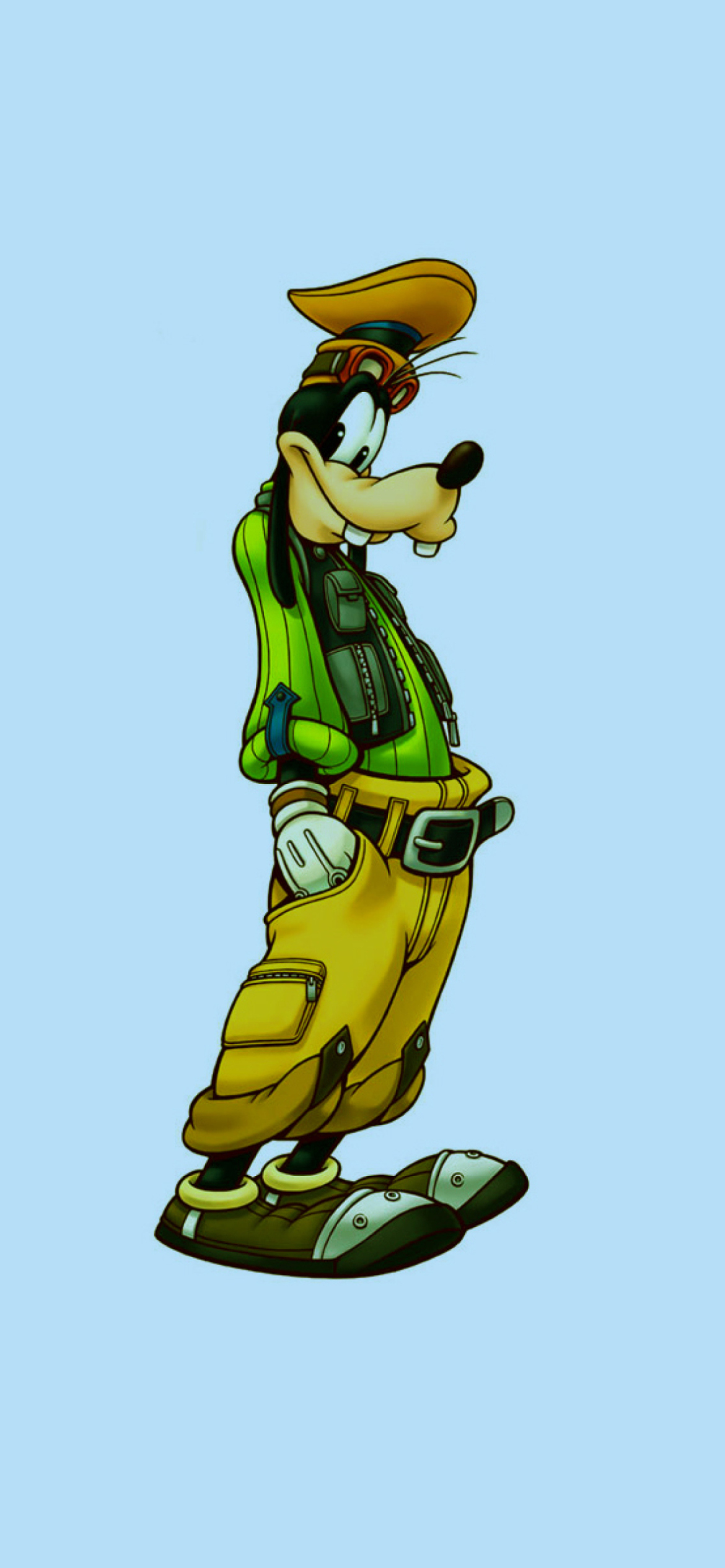Обои Goof - Walt Disney Cartoon Character 1170x2532