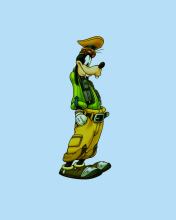 Das Goof - Walt Disney Cartoon Character Wallpaper 176x220