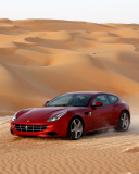Обои Ferrari FF in Desert 128x160