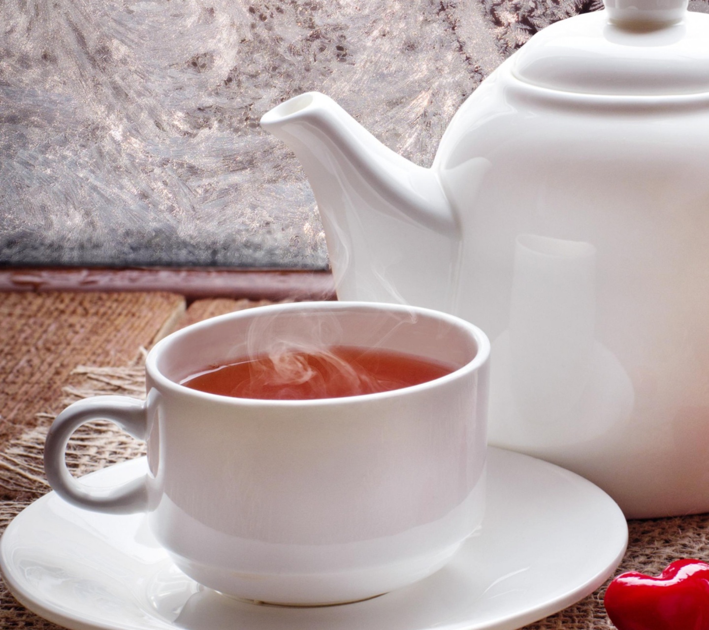 Обои Romantic Tea Evening 1440x1280