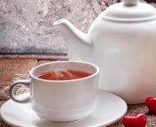 Обои Romantic Tea Evening 176x144