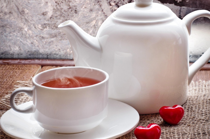 Обои Romantic Tea Evening