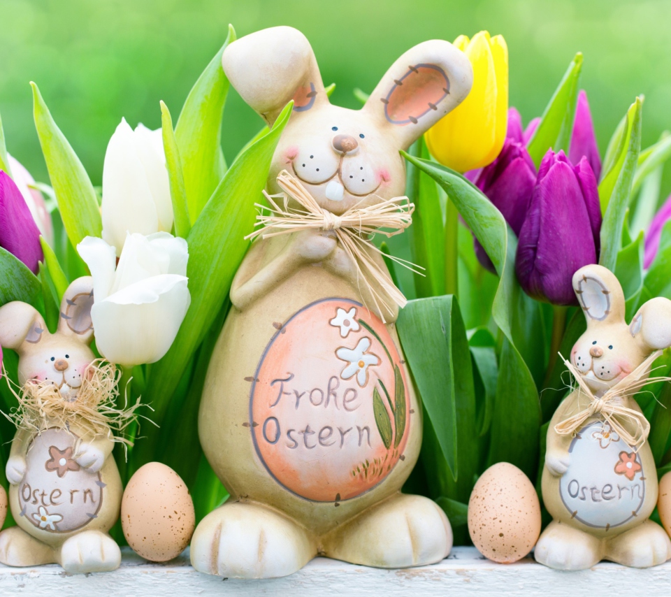 Das Frohe Ostern Wallpaper 960x854