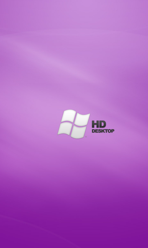Fondo de pantalla Vista Desktop HD 480x800