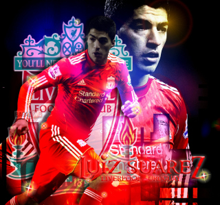 Kostenloses Luiz Suarez - Liverpool Wallpaper für iPad mini 2