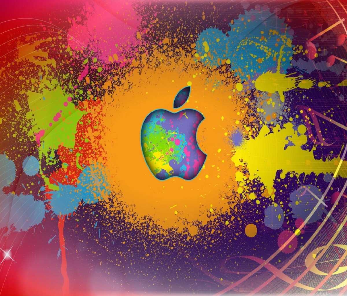 Screenshot №1 pro téma Apple Logo 1200x1024