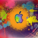 Apple Logo wallpaper 128x128