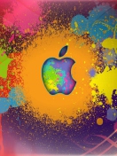 Обои Apple Logo 132x176