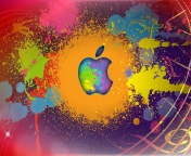 Apple Logo wallpaper 176x144