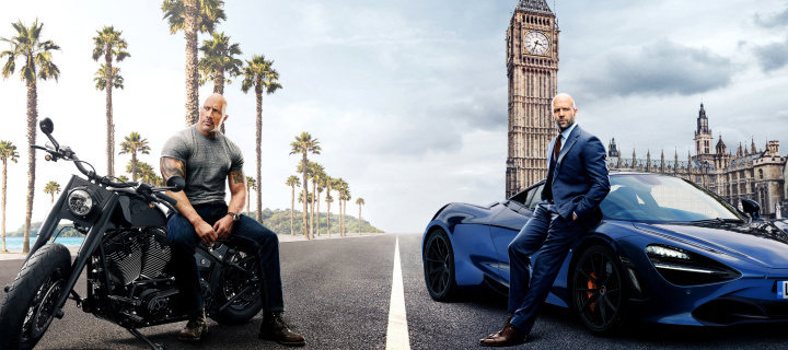 Sfondi Fast and Furious Presents Hobbs and Shaw 720x320
