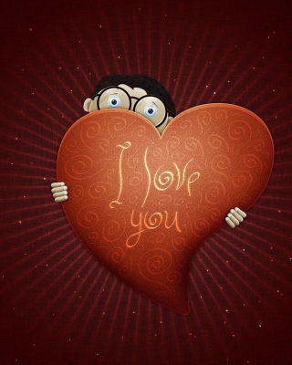 I Love You, Girl - Obrázkek zdarma pro Nokia C-Series