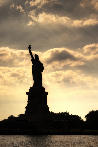 Fondo de pantalla Statue Of Liberty New York America 320x480