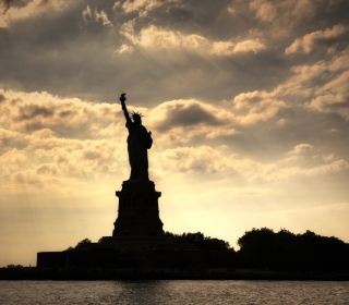 Statue Of Liberty New York America papel de parede para celular para iPad mini