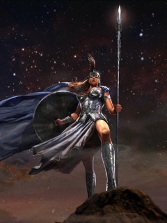 Athena Greek Mythology Goddess screenshot #1 240x320