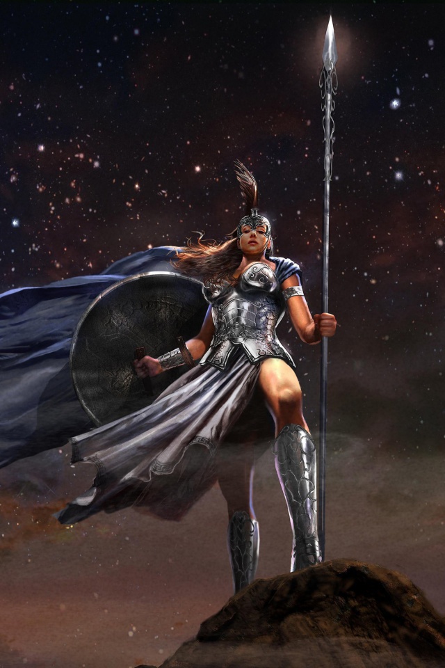 Athena Greek Mythology Goddess screenshot #1 640x960