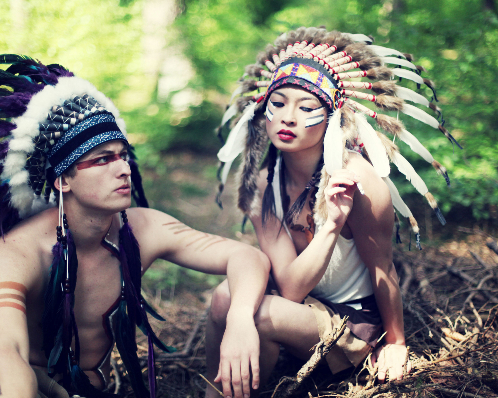 Screenshot №1 pro téma Indian Feather Hat 1600x1280