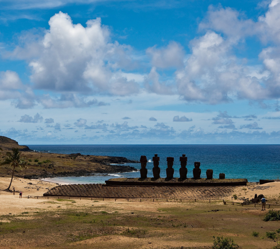 Sfondi Easter Island Statues 960x854
