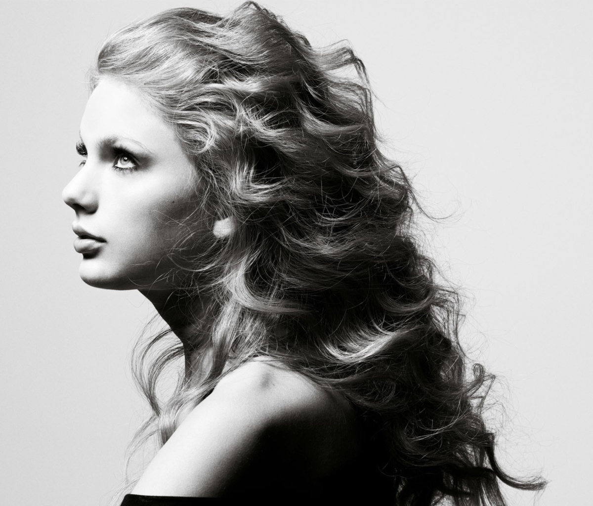 Das Taylor Swift Side Portrait Wallpaper 1200x1024