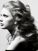 Das Taylor Swift Side Portrait Wallpaper 132x176