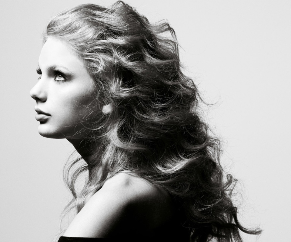 Das Taylor Swift Side Portrait Wallpaper 960x800