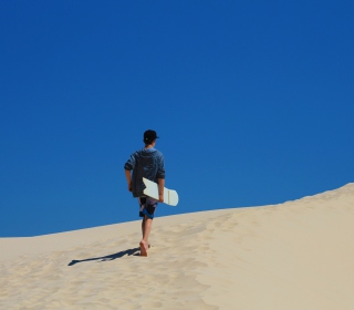 Walk Up The Dunes sfondi gratuiti per 128x128