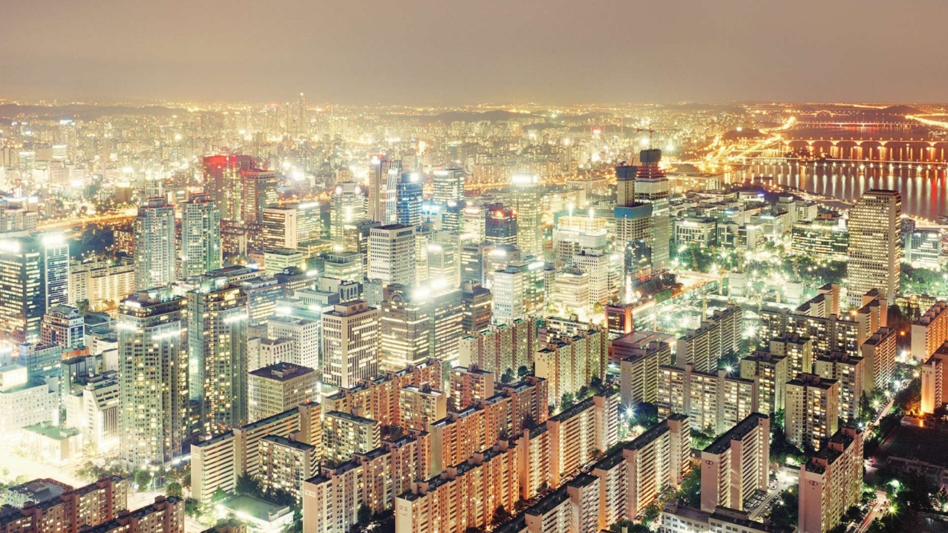 Screenshot №1 pro téma Big City Lights 1366x768