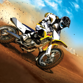 Suzuki Motocross - Obrázkek zdarma pro iPad Air