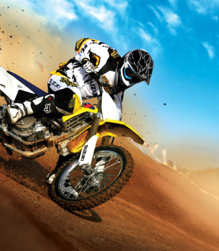 Suzuki Motocross - Obrázkek zdarma pro iPhone 5S