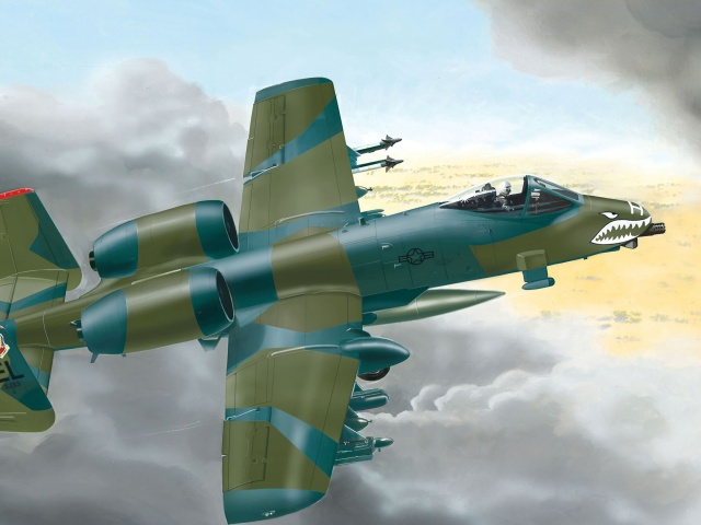 Fairchild Republic A 10 Thunderbolt II screenshot #1 640x480