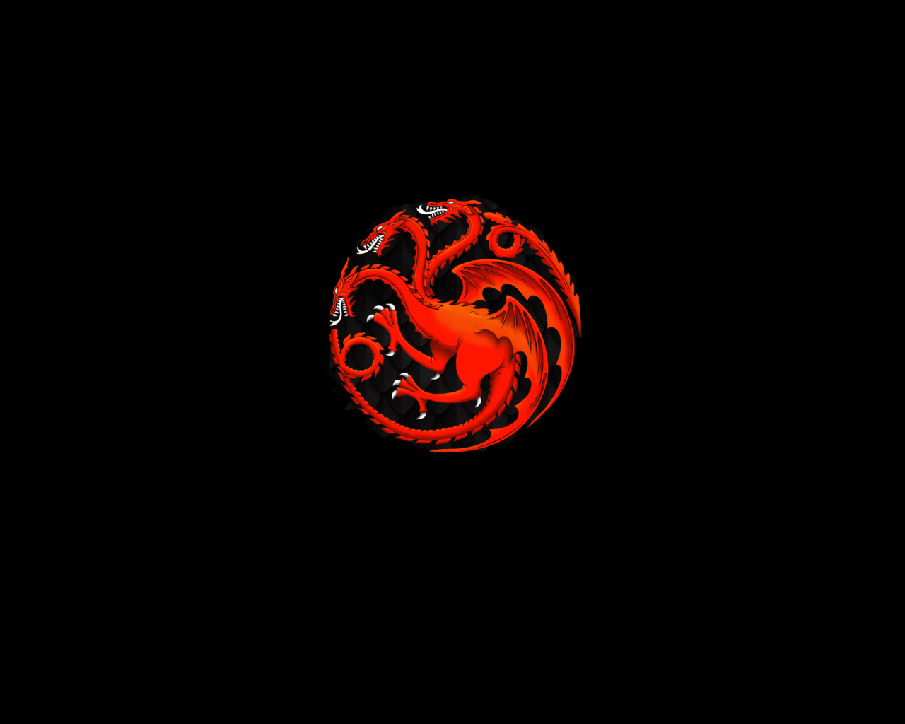 Das Fire And Blood Dragon Wallpaper 1280x1024