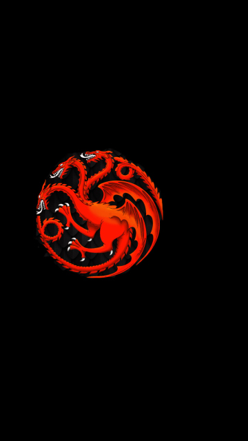 Обои Fire And Blood Dragon 360x640