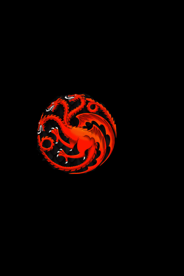 Sfondi Fire And Blood Dragon 640x960