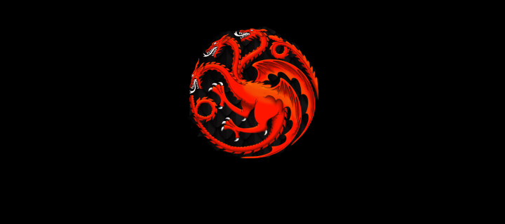 Das Fire And Blood Dragon Wallpaper 720x320