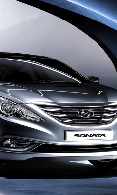 Das Hyundai Sonata Wallpaper 240x400