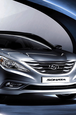Hyundai Sonata wallpaper 320x480