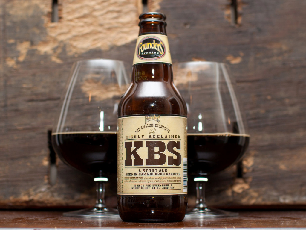 Обои KBS Kentucky Breakfast Stout Stout Ale 1024x768