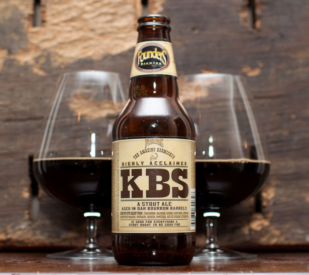 Обои KBS Kentucky Breakfast Stout Stout Ale 1080x960