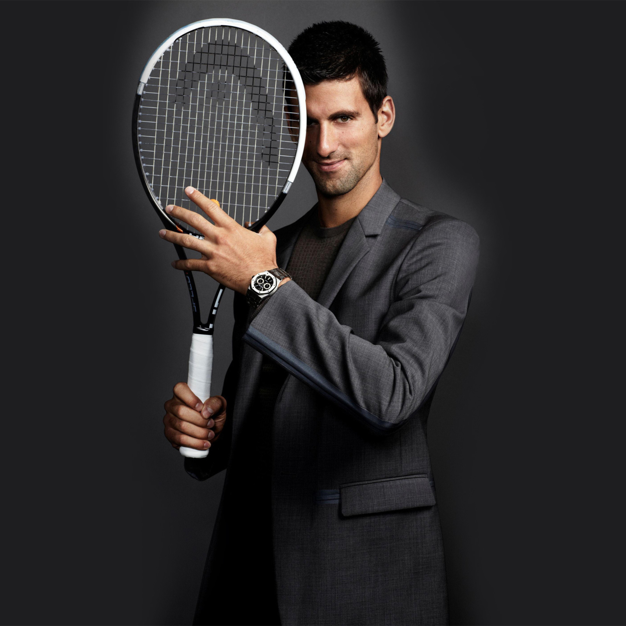 Fondo de pantalla Novak Djokovic 2048x2048
