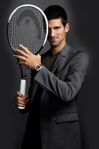Fondo de pantalla Novak Djokovic 320x480