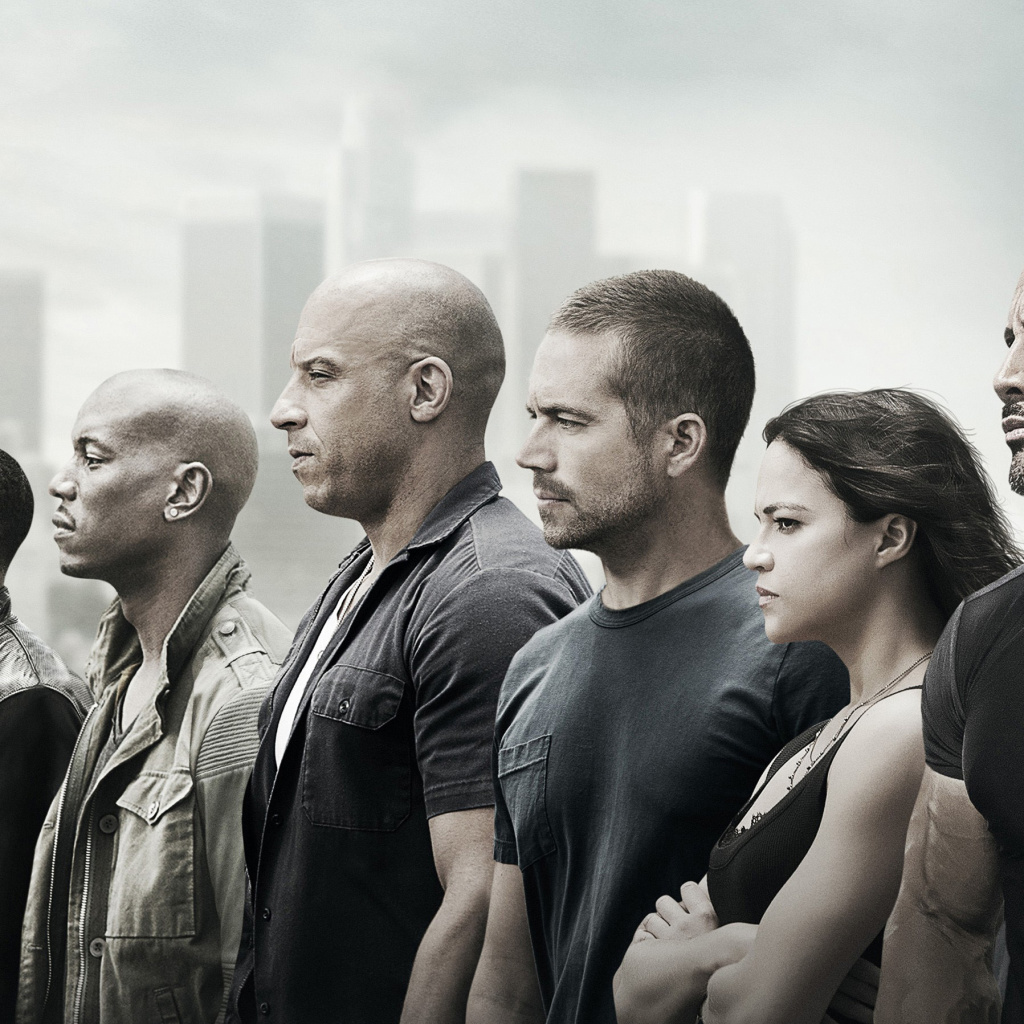 Обои Fast and Furious 7 1024x1024