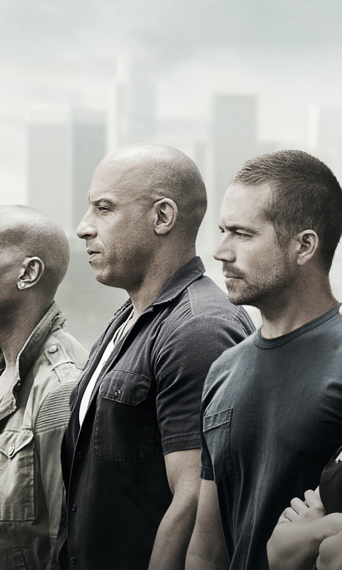 Fast and Furious 7 wallpaper 480x800