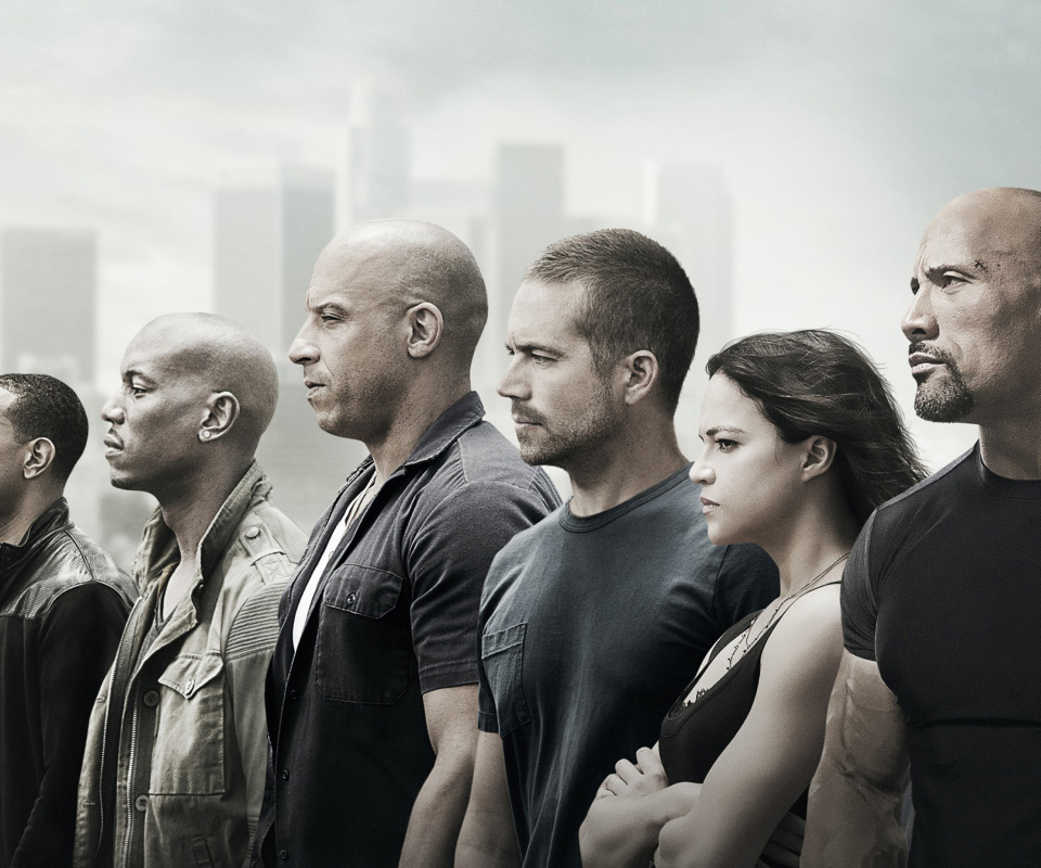 Fast and Furious 7 wallpaper 960x800