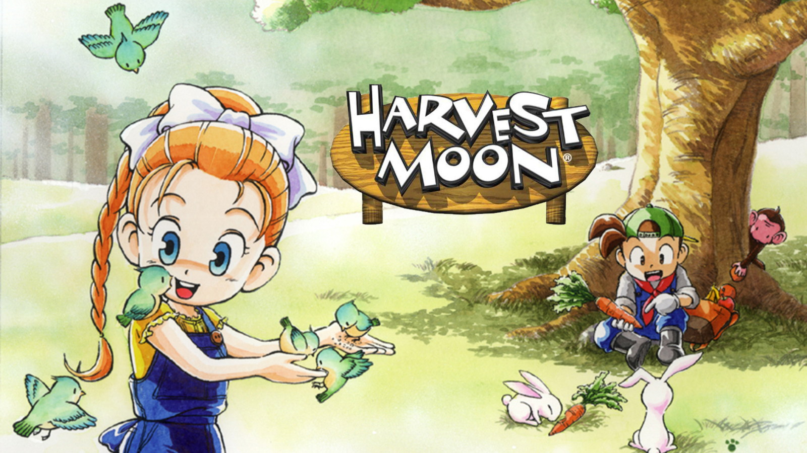 Das Harvest Moon Friends Wallpaper 1600x900