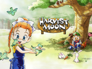 Обои Harvest Moon Friends 320x240