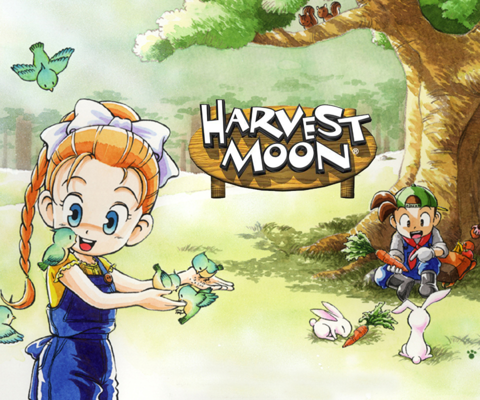 Das Harvest Moon Friends Wallpaper 960x800