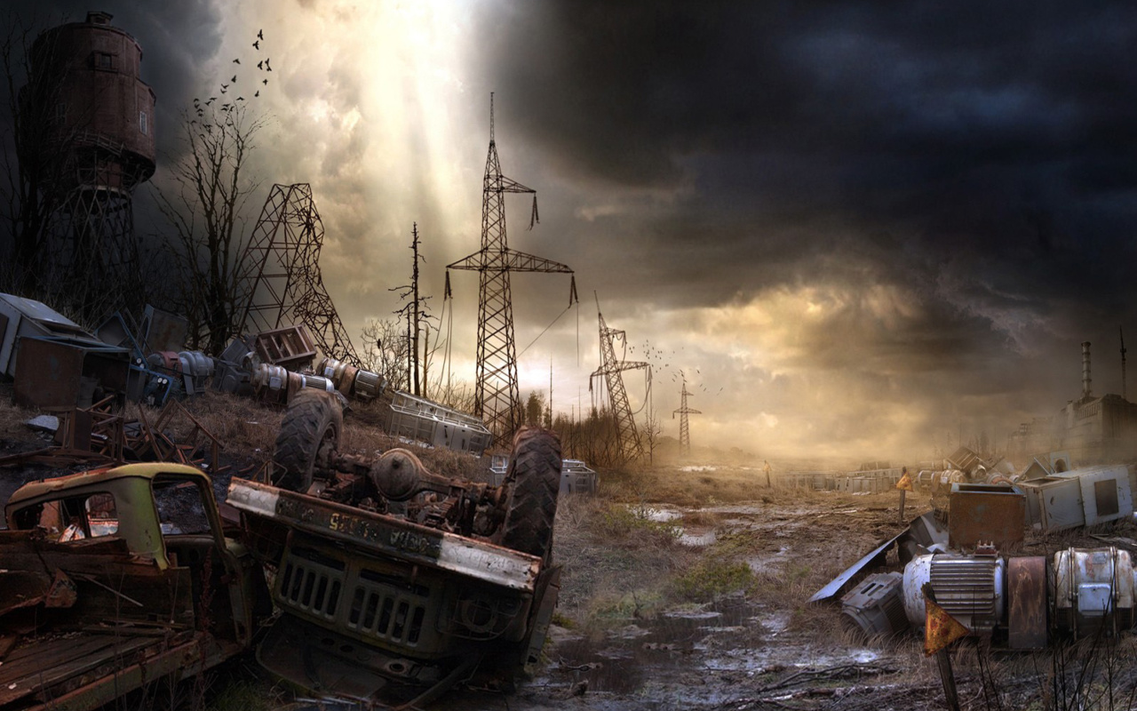 Screenshot №1 pro téma Breathtaking Post Apocalypse Artwork 1280x800