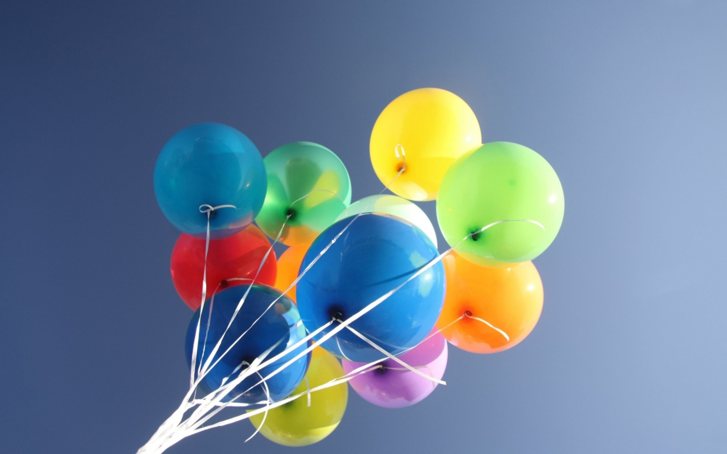 Fondo de pantalla Colorful Balloons 1440x900